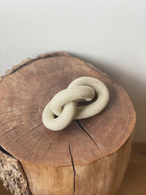 Load image into Gallery viewer, handbuilt sculptural knot 3 - dune
