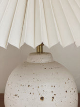 Load image into Gallery viewer, Bespoke Lamp 78 - toi toi -  linen shade

