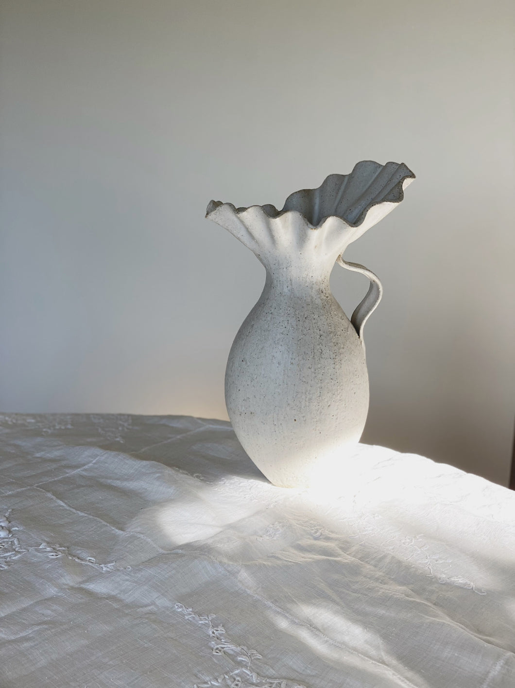 handbuilt sculptural vessel 46 - cloud