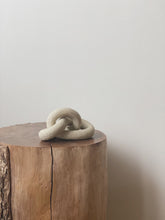Load image into Gallery viewer, handbuilt sculptural knot 3 - dune
