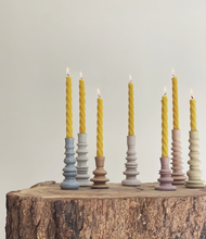 Load image into Gallery viewer, one of a kind candlestick  15 - sky
