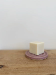 sphaera soap bar - kukui and white kaolin clay