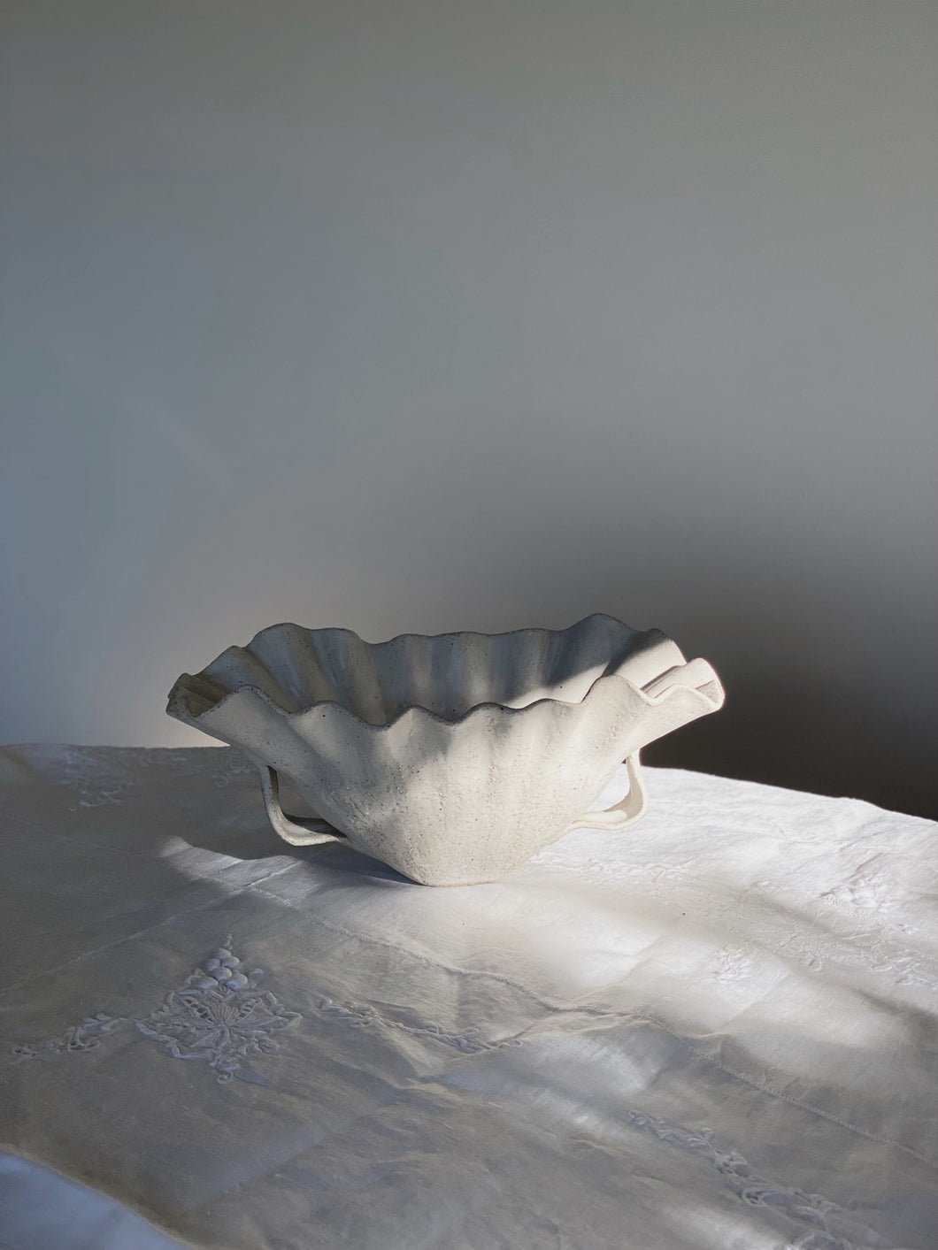 handbuilt sculptural vessel 48 - cloud
