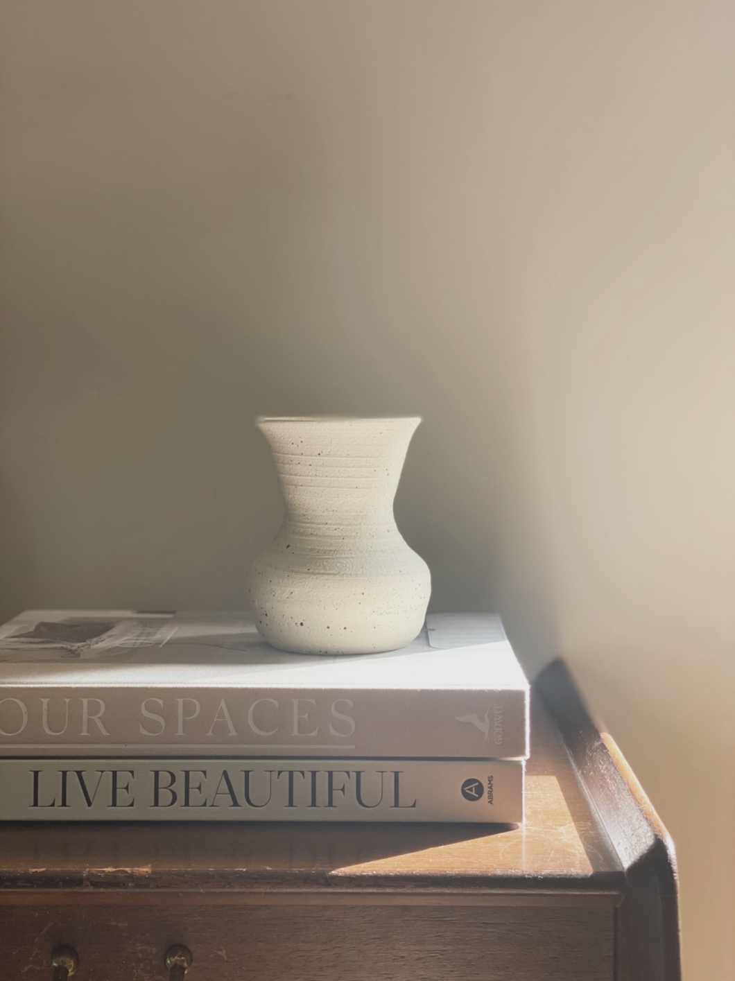 large raw toi toi vase 21 - one of a kind