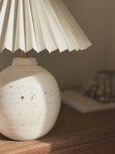 Load image into Gallery viewer, Bespoke Lamp 78 - toi toi -  linen shade
