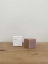 Load image into Gallery viewer, sphaera soap bar - pomegranate seed oil and pink clay
