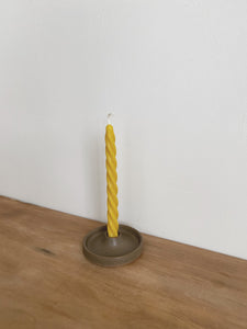 candle holder - moss